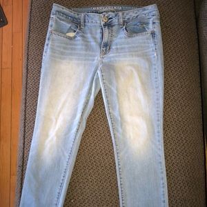 Light blue jeans